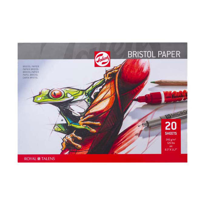 Talens Bristol Paper A4 246 G M2 20 Hojas
