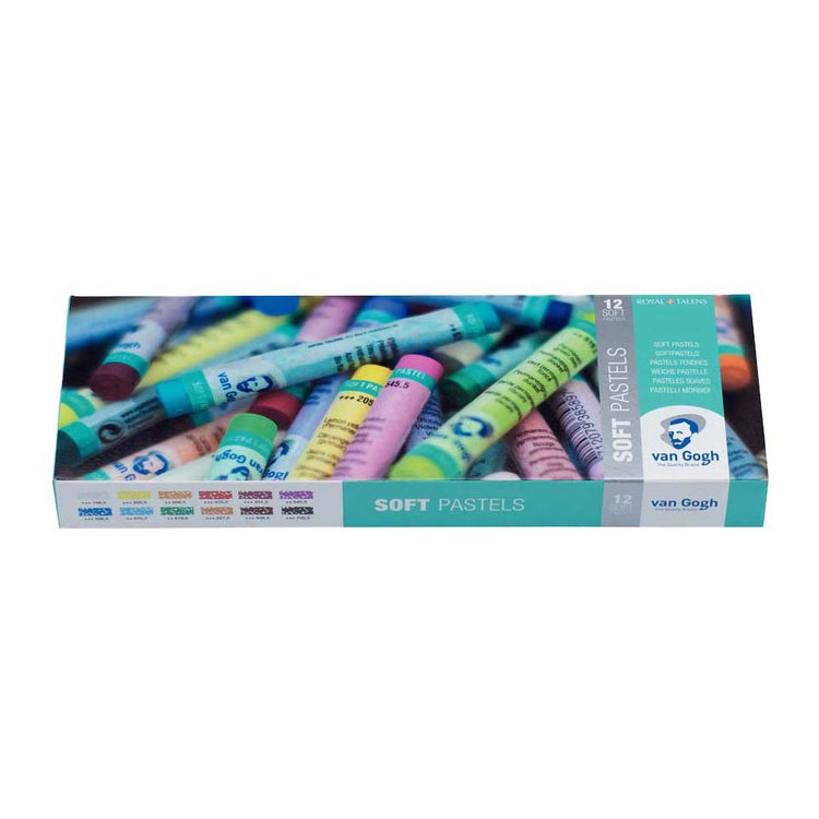 Van Gogh SoftPastels Set di avviamento con 12 colori