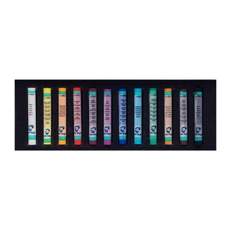 Van Gogh SoftPastels Set di avviamento con 12 colori