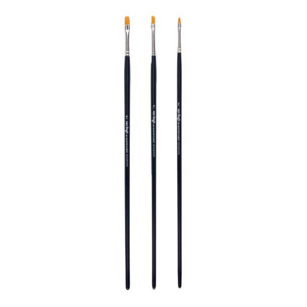 Van Gogh Brush per olio e vernice acrilica, 3 pezzi S294 n. 2-4-6