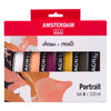 Bruynzeel Amsterdam standard series acrylic paint portrait set 120ml, 6 pcs.