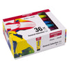 Bruynzeel amsterdam serie standard set di colori acrilici per la selezione generale 20 ml, 36 pezzi.