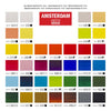 Bruynzeel amsterdam standard series acrylic paint general selection set 20ml, 36pcs.