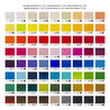 Juego de selección general de pintura acrílica serie estándar Bruynzeel amsterdam 20 ml, 72 piezas.