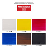Juego primario de pintura acrílica Bruynzeel amsterdam serie estándar 20 ml, 6 piezas.