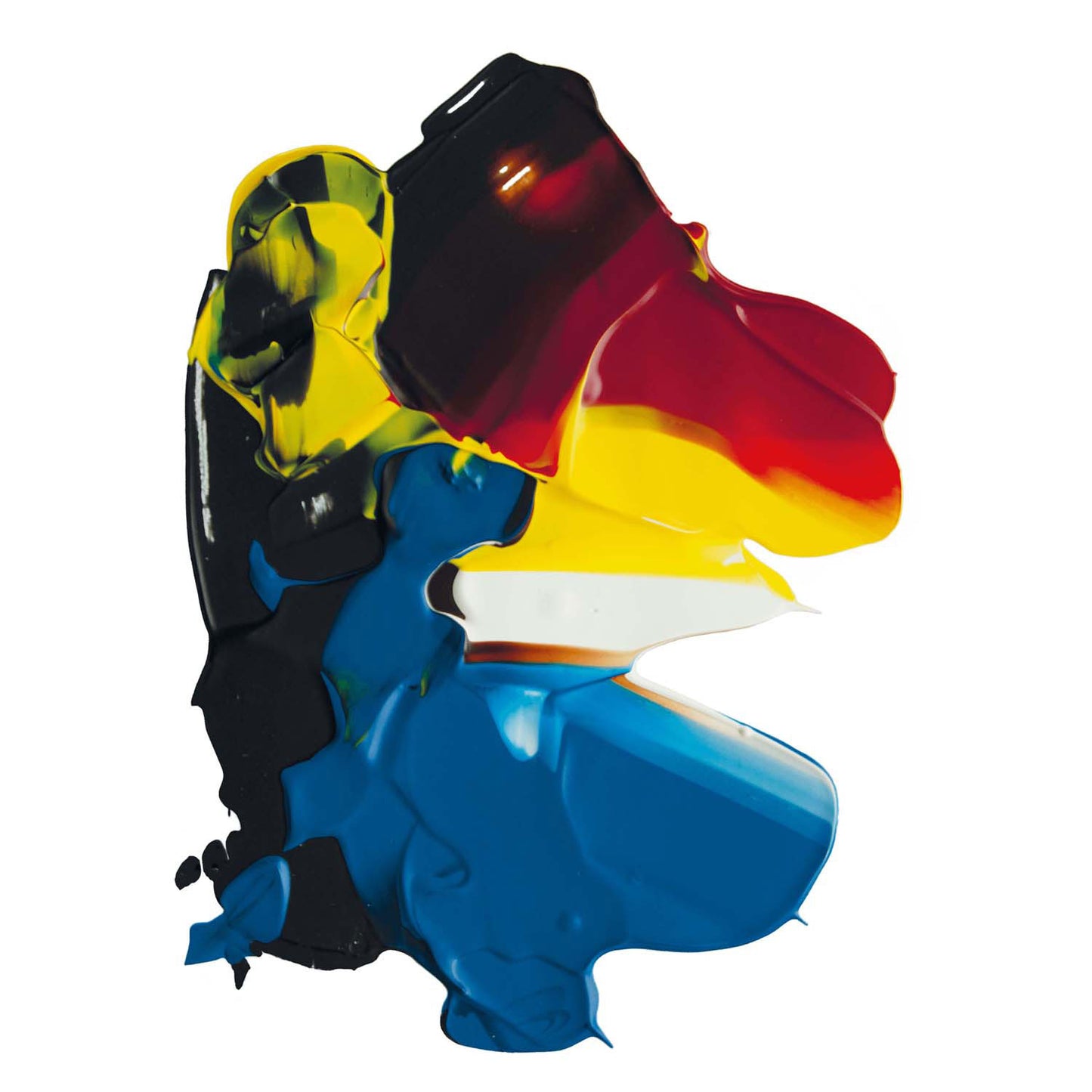 Juego primario de pintura acrílica Bruynzeel amsterdam serie estándar 20 ml, 6 piezas.