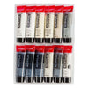 Bruynzeel amsterdam serie estándar pintura acrílica gris juego 20ml, 12 piezas.