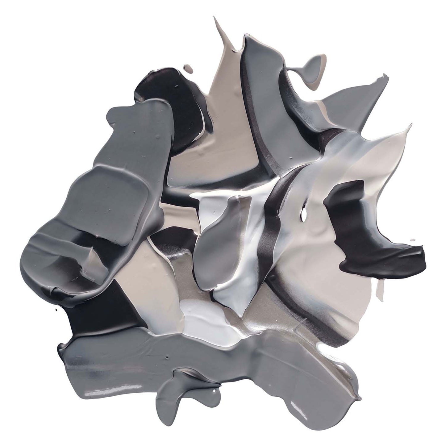 Bruynzeel amsterdam serie estándar pintura acrílica gris juego 20ml, 12 piezas.