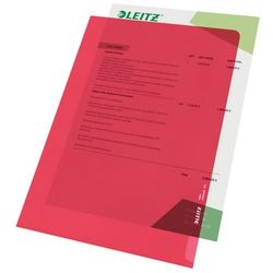 Copertine a L leitz rosso a4 100 pezzi