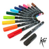 Set di pennelli per pennelli a colori Sakura Koi, 12dlg.