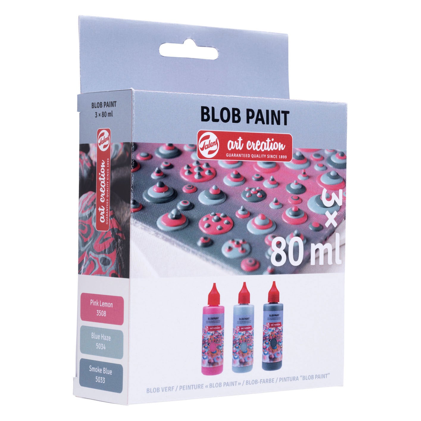 Talens art creation blobverf roze, 3dlg.