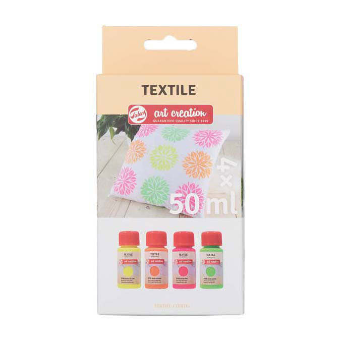 Talens Art Creation Textile Paint Neon 4x50ml