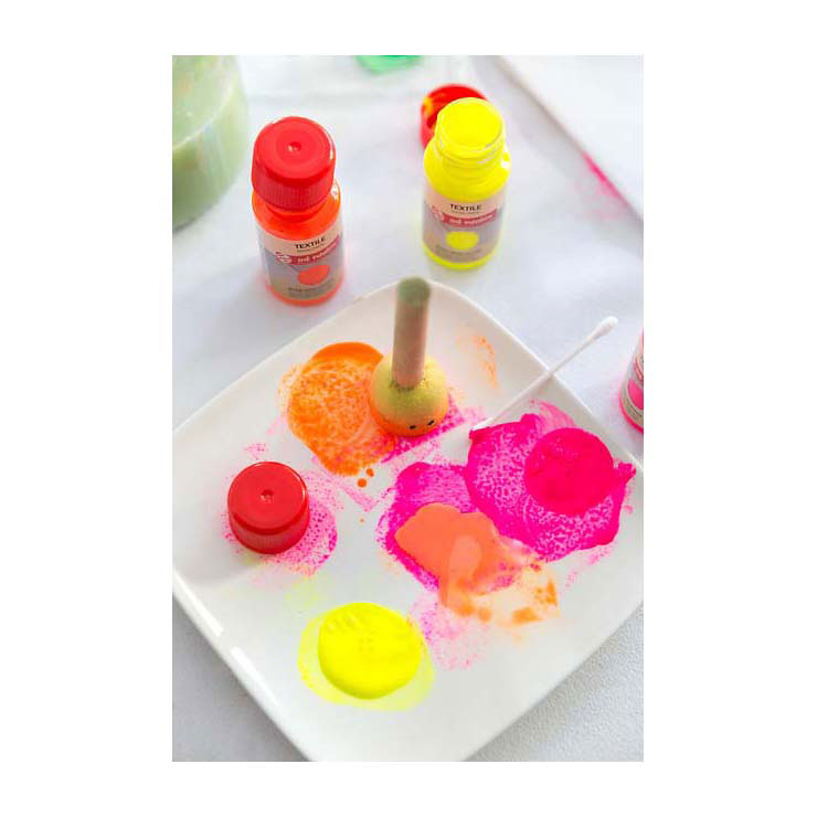 Talens Art Creation Textile Paint Neon 4x50ml