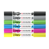 Talens ecoline duotip markers basisset, 6dlg. - afbeelding 3
