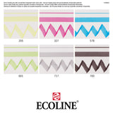 Talens ecoline duotip markers basisset, 6dlg. - afbeelding 4