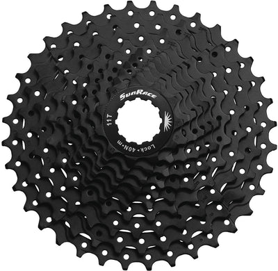 Sunrace Cassette CSMS1 10 Velocidad 11-36 Tands Negro