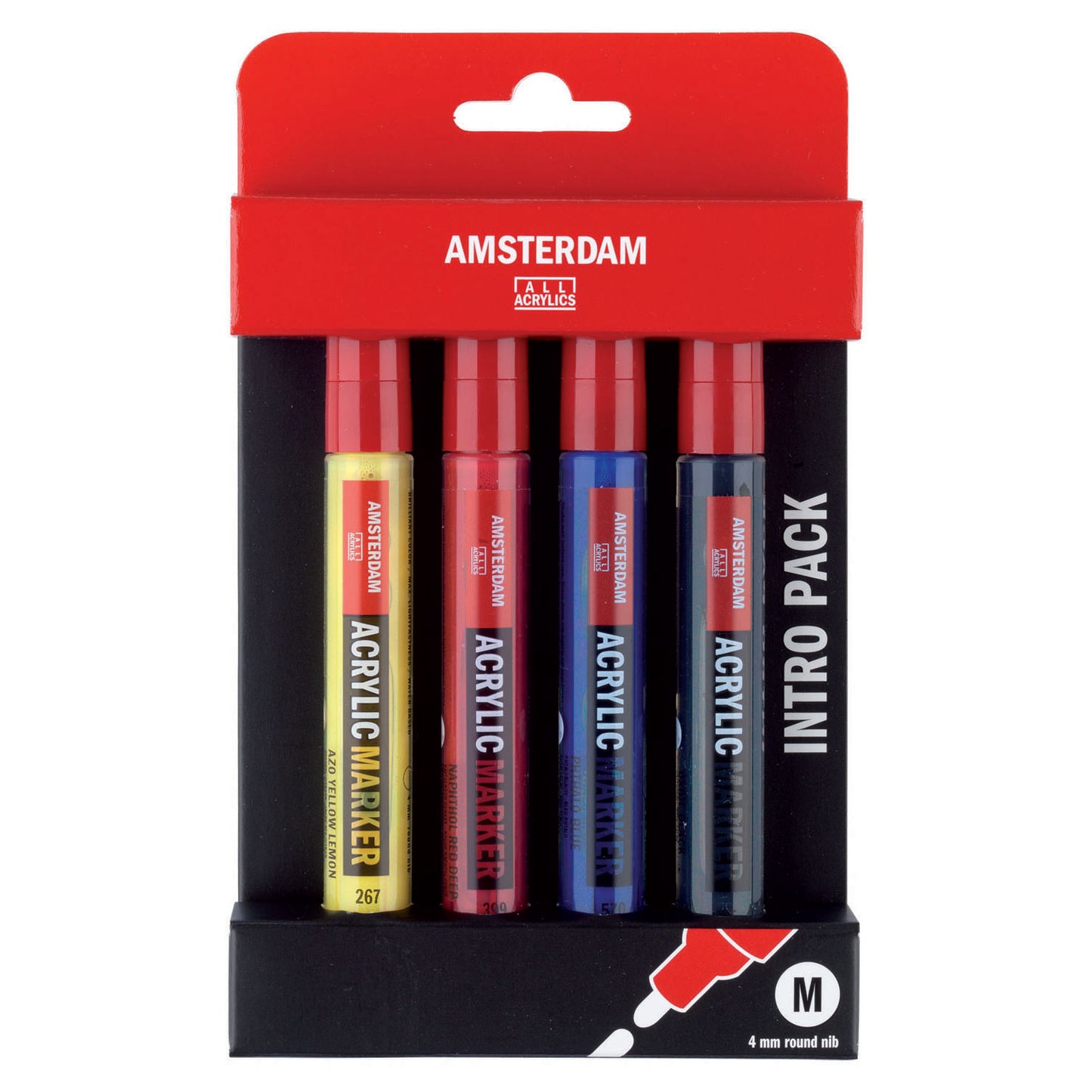 Amsterdam Acrilic Marker Basisset, 4DLG.