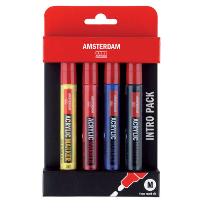 Amsterdam Acrilic Marker Basisset, 4DLG.