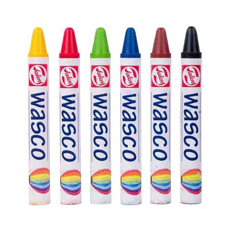 Juego de crayones de cera Talens wasco - 6 colores