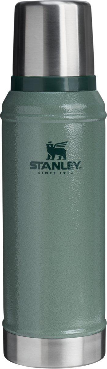Thermos Stanley classico leggendario da 940 ml - mantiene caldo o freddo per 20 ore - a prova di perdite - lavabile in lavastoviglie - senza BPA - per caffè, tè e altro - thermos in acciaio inossidabile - verde martello