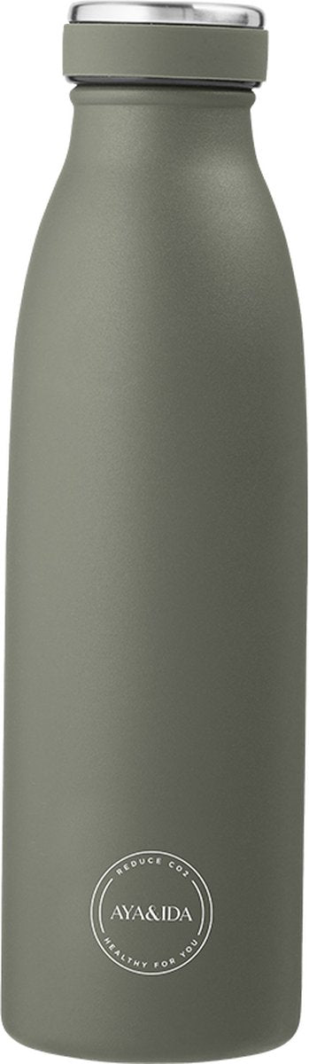 Aya ida - borraccia - thermos - borraccia - 500 ml - verde tropicale