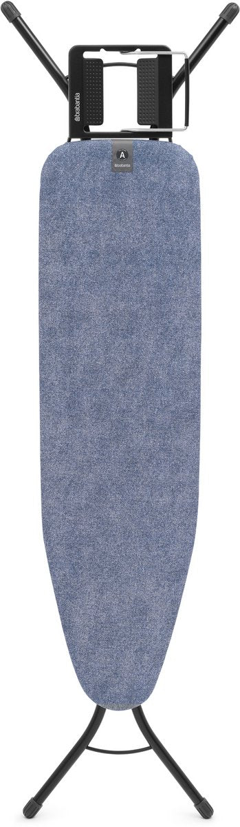 Asse da stiro Brabantia a - per ferro - 110 x 30 cm - blu denim
