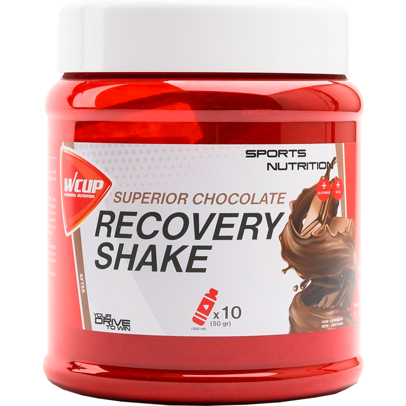 WCUP - Recupero Shake Superior Chocolate 500 Grams