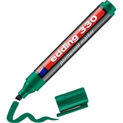 Marcador de edding 330, espesor de línea 1-5 mm, verde, 1 pieza