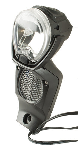 Gazelle Headlight Light Vision V2 per Hub Dynamo Nero