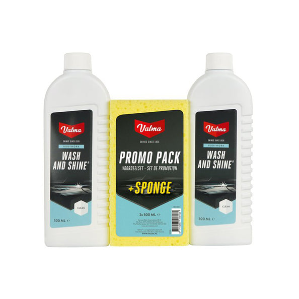 Set di pulizia S05G Wash and Shine Shampoo 2x 500ml
