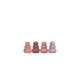 Ideas 4 seasons pebble vaas h9,5xã˜7cm pink 4ass kleuren