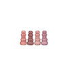 Ideas 4 estaciones jarrón guijarros h15xø7cm rosa 4ass colores