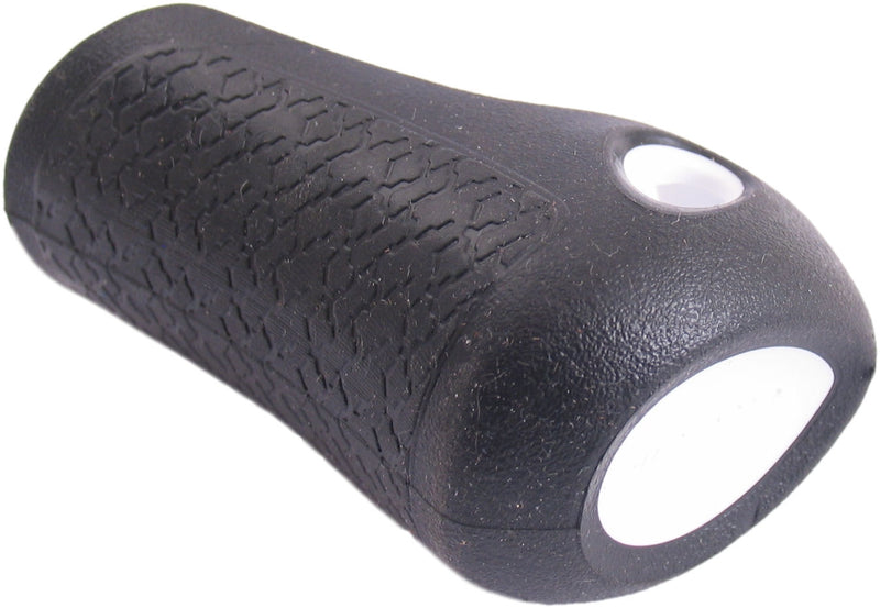 Gazelle Handle Cap Recht Basic 88 mm nero con foreste bianche