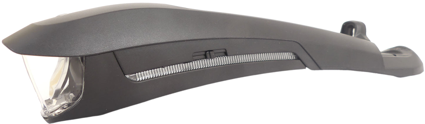 Gazelle koplamp fendervision 2.0 naafdynamo - zwart