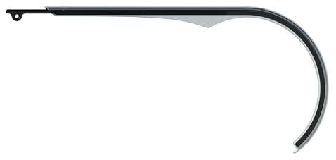Sturmeyarcher Chain Screen Slim Slim 48T Nero trasparente