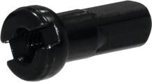 Nipplo per raggi Alpina nipplo per raggi ottone 100psc. nero