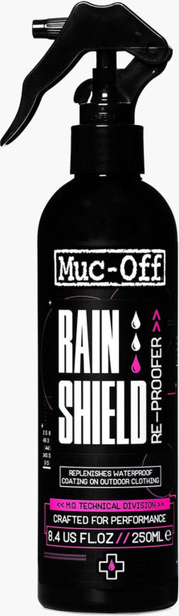 Spray impermeabilizante reimpermeabilizante protector contra la lluvia Muc-off