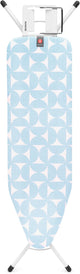 Brabantia strijkplank b - voor strijkijzer - 124 x 38 cm - fresh breeze