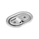 Floor ring German 3 -piece 103x70 mm.