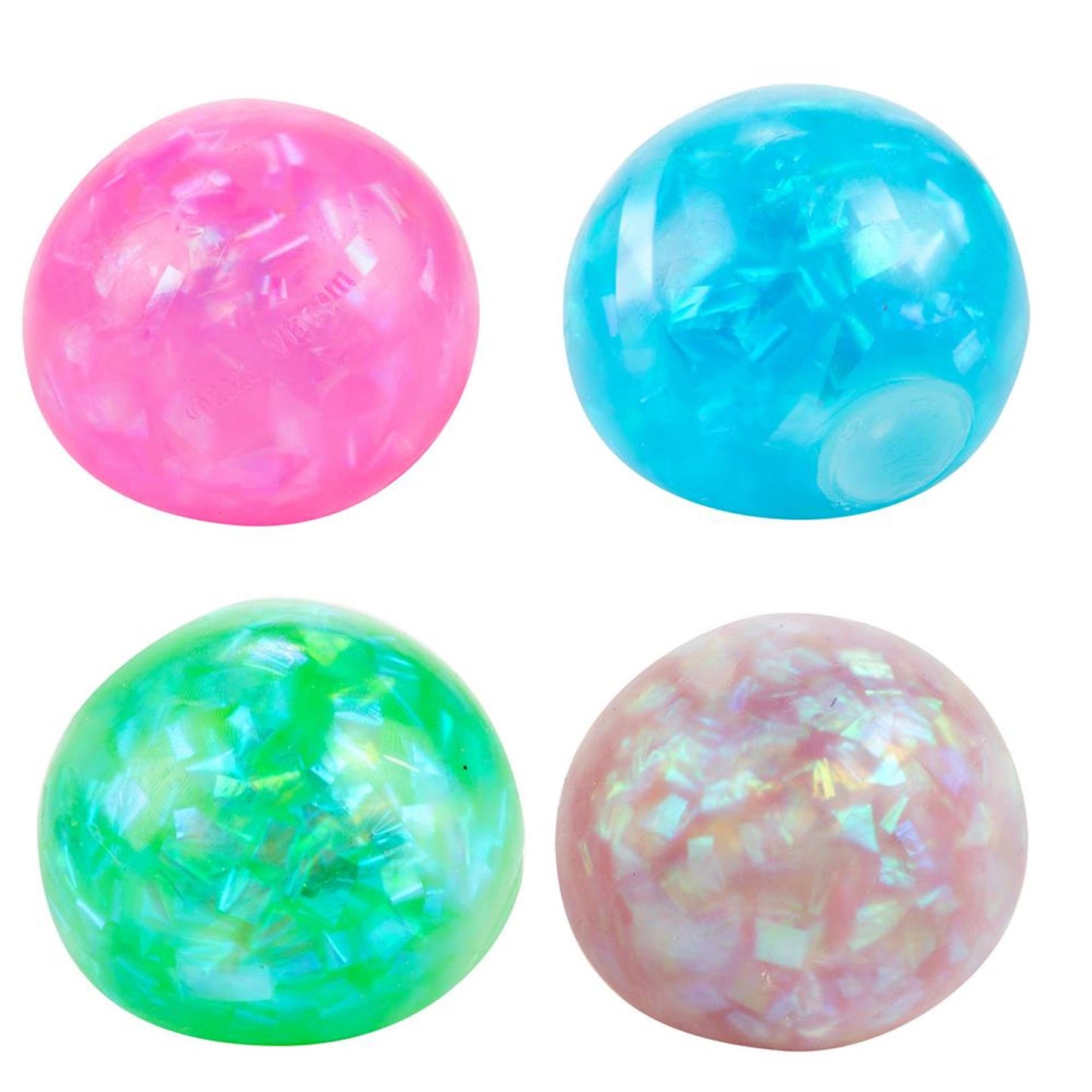 Toi-toys toi toys anti stressbal met glitter ø6cm