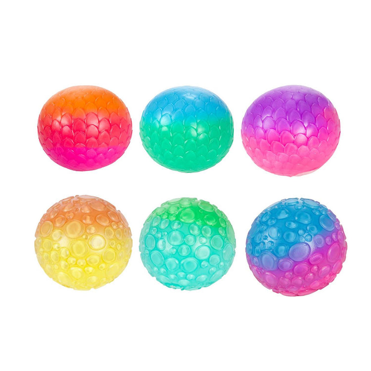 Toi-toys fun knijpbal -bumps- gevuld met foam 12cm 6ass