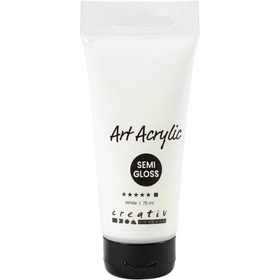 Creative Company Pigment Art Art Acrilic Paint Titanium White, 75 ml