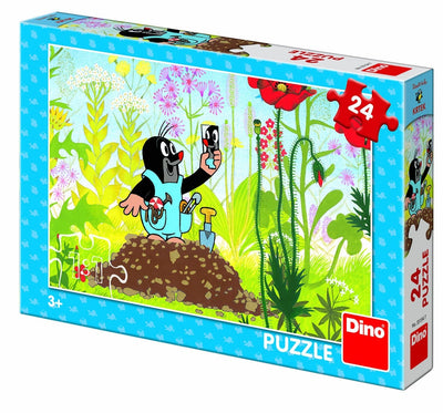 Puzzle molletje nel giardino 24 pezzi