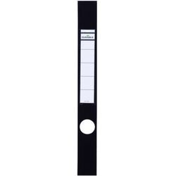 Etichetta dorso Ordner durevole 60 x 390 mm nero 10 pezzi