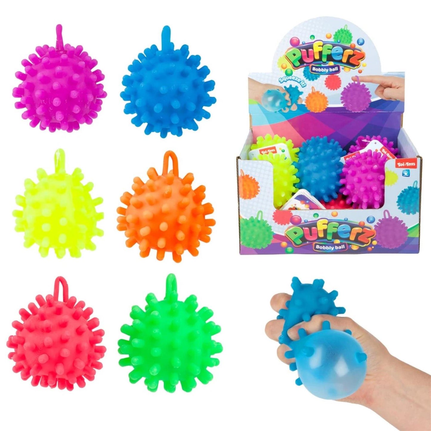 TOI TOYS NUBS PLINPBAL, 9 cm