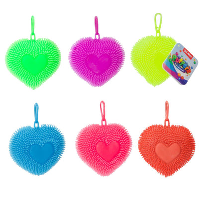 Keeychain palla palla Hart 7 cm 6 Assorti