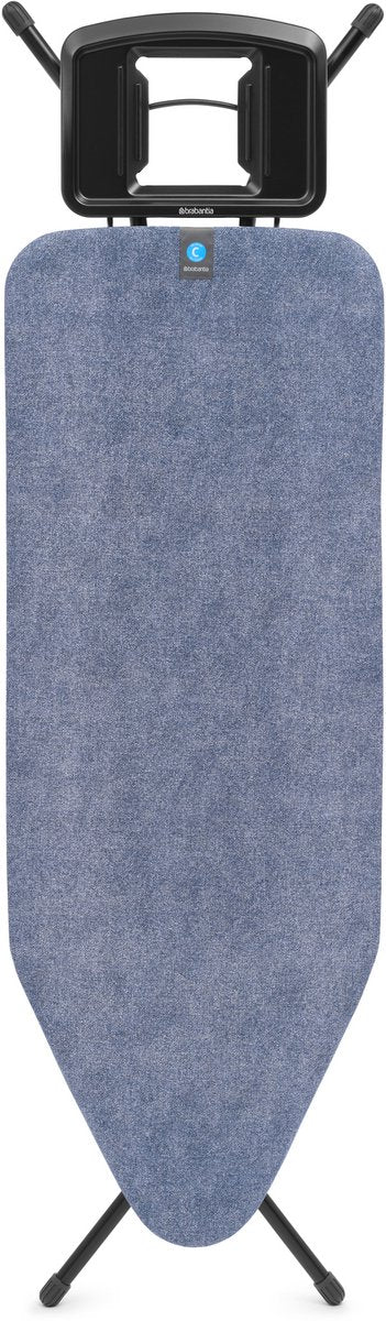 Asse da stiro c - per ferro da stiro Brabantia - 124x45 cm - blu denim
