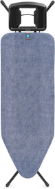 Asse da stiro c - per ferro da stiro Brabantia - 124x45 cm - blu denim