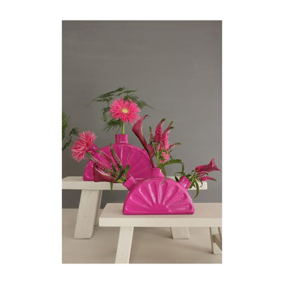 Vaso Ideas 4 stagioni limone 18,5x5xh11,5cm fucsia