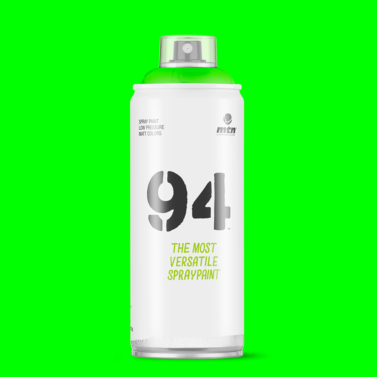 Mtn 1070612 - 94 verde fluo 400ml | 3 pezzi